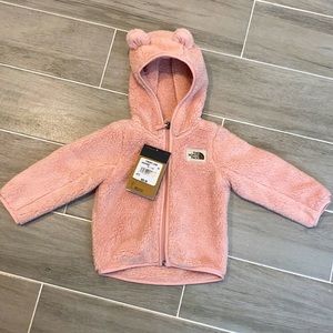 The North Face Jacket - Baby Girl, size 12-18M. Campshire Bear Hoodie